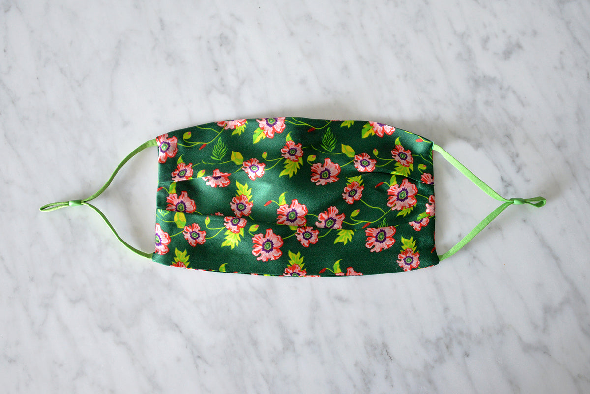 JUNGLE Silk Face Mask – foxey silks