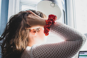 WILD THING Silk Scrunchie