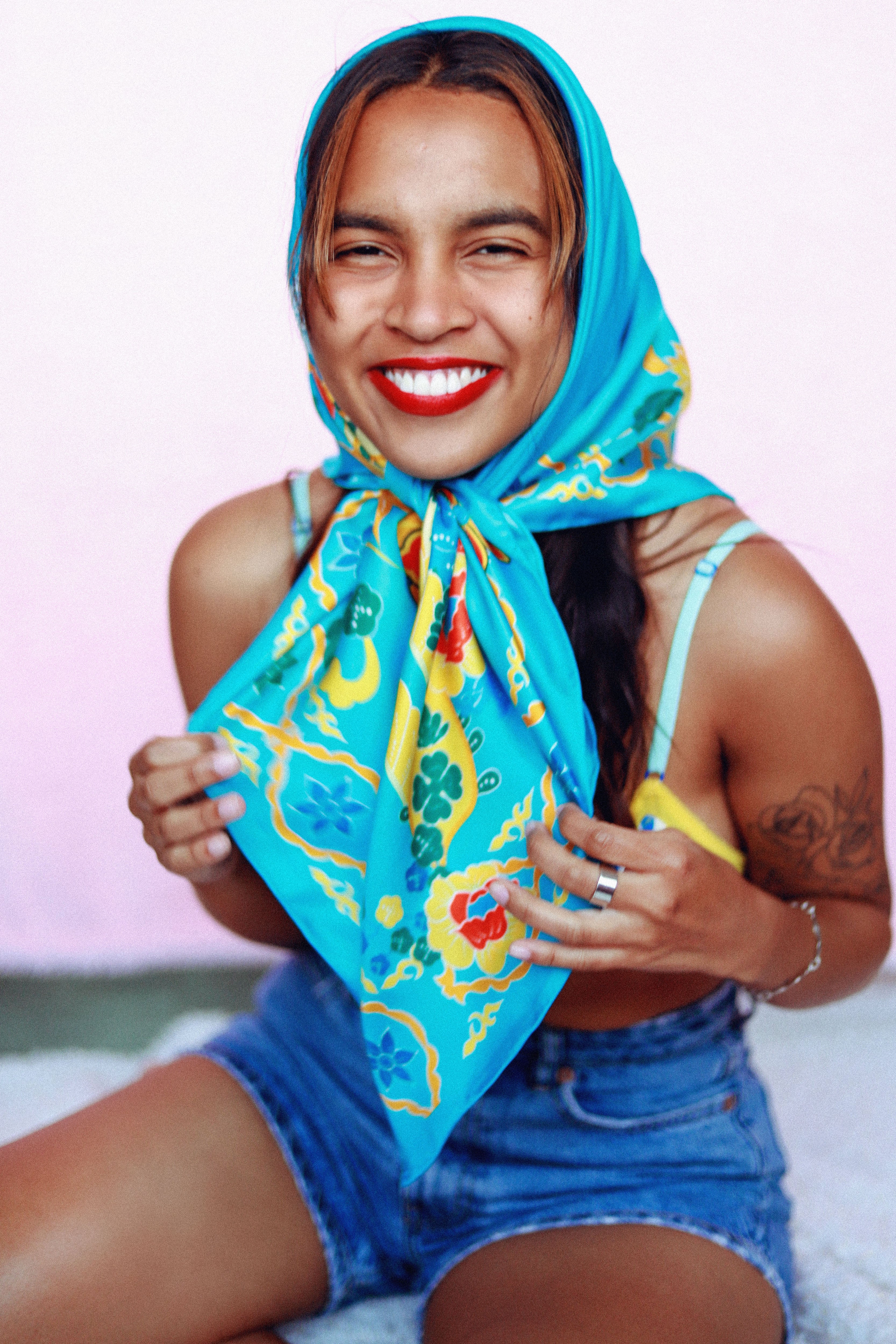 ELECTRIC LADYLAND Silk Scarf