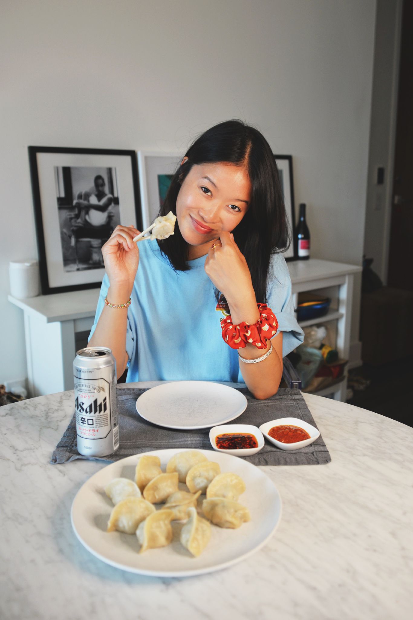 DUMPLING Silk Scrunchie