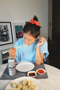 DUMPLING Silk Scrunchie