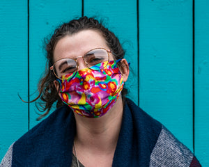 LOVE OR CONFUSION Silk Face Mask