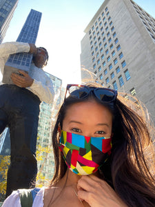 BOLD AS LOVE Silk Face Mask