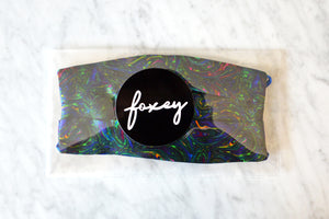 EARTH BLUES Silk Face Mask