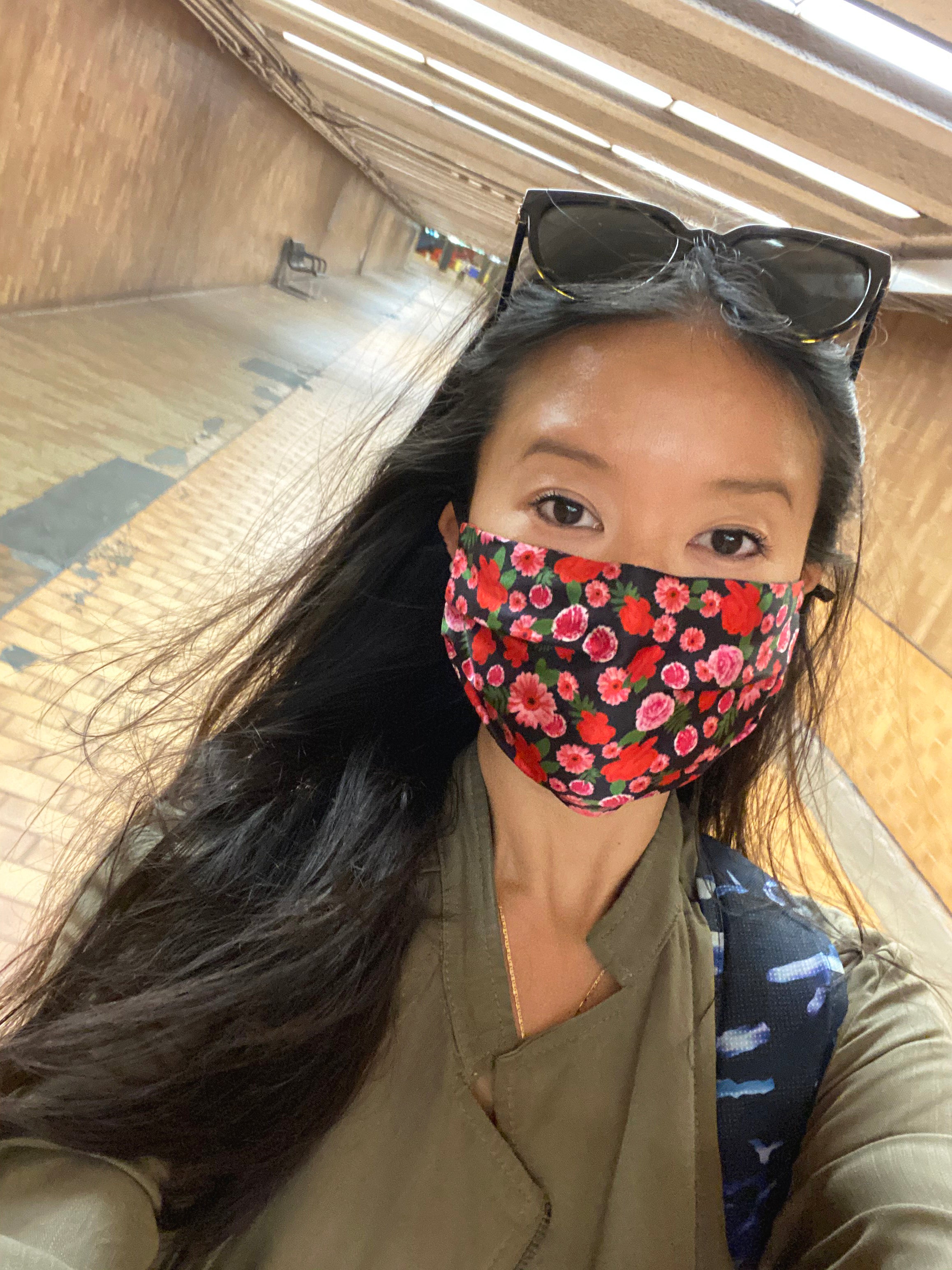 FOXEY LADY Silk Face Mask