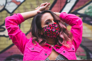 FOXEY LADY Silk Face Mask