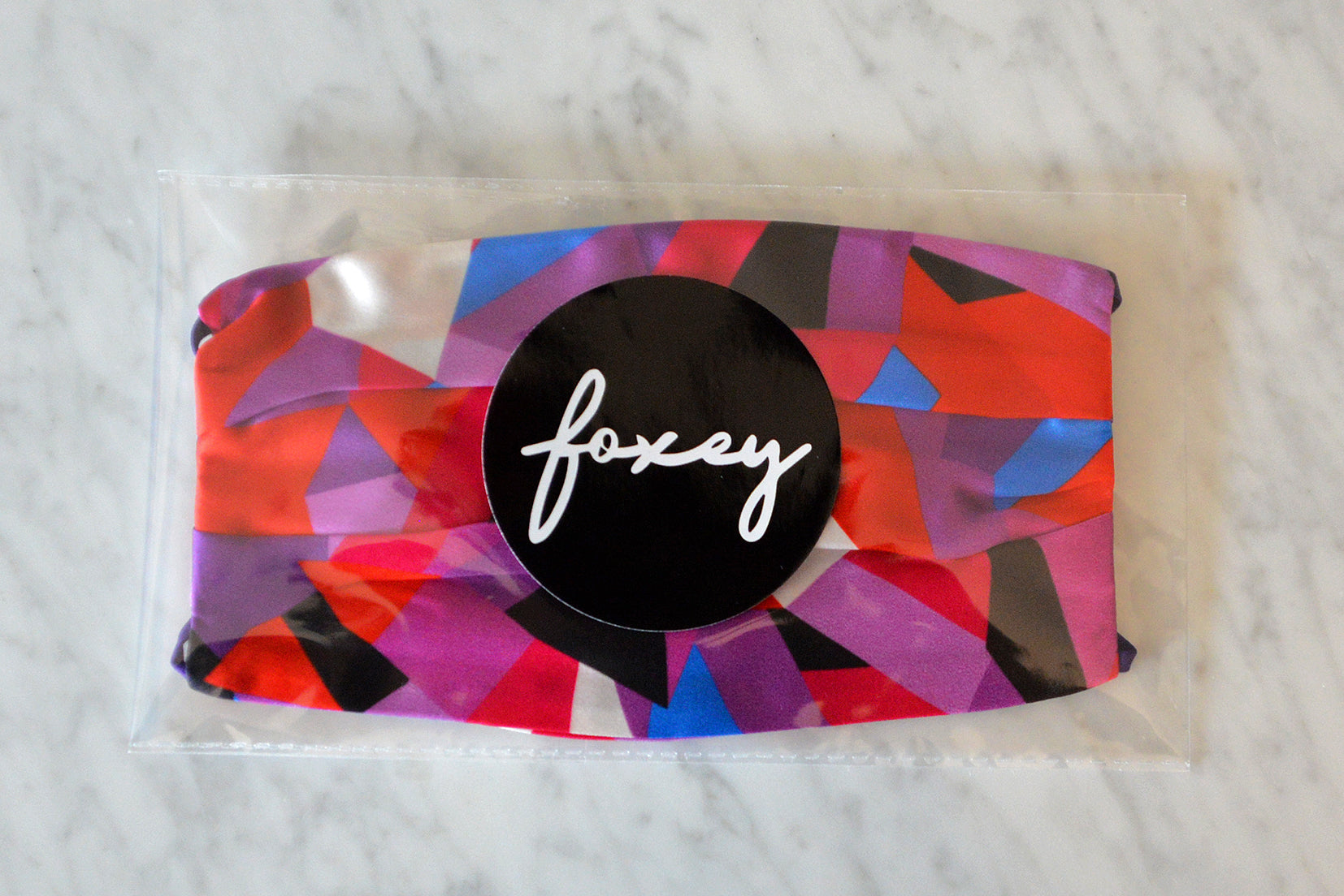 PURPLE HAZE Silk Face Mask