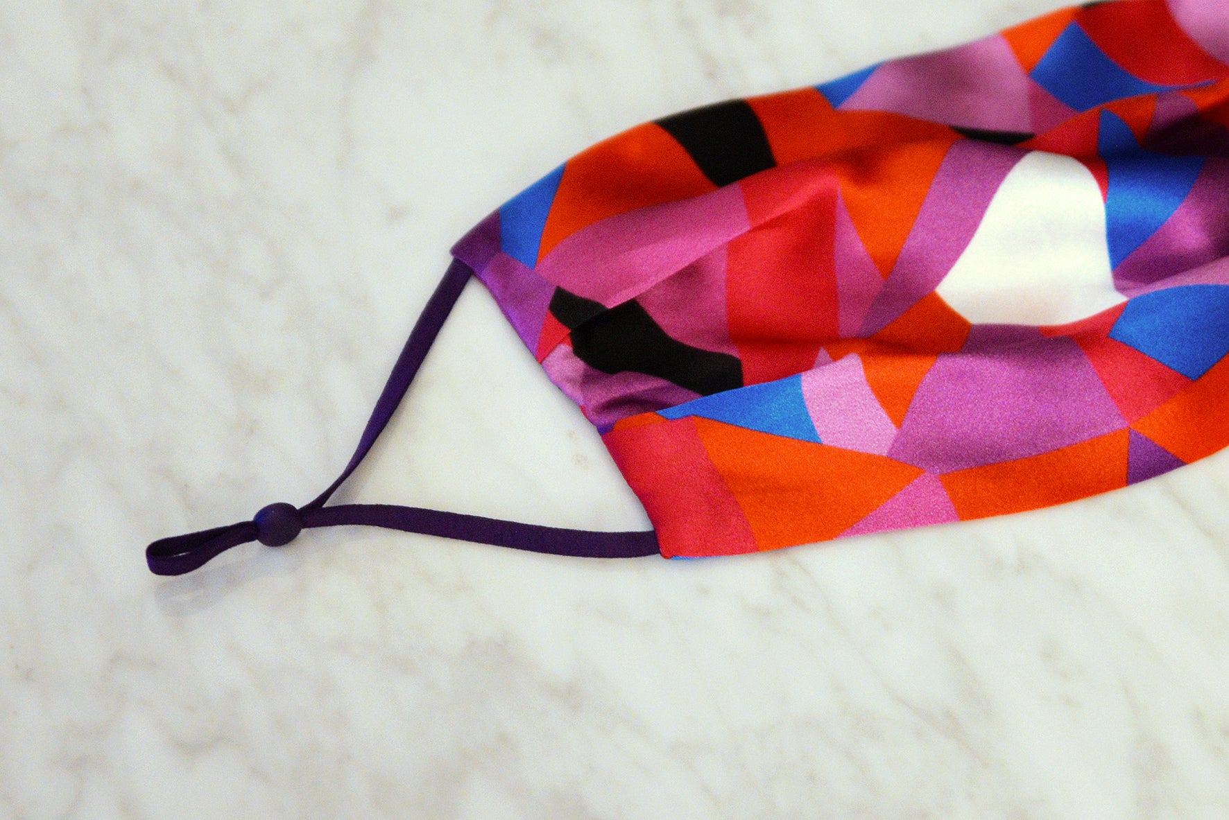 PURPLE HAZE Silk Face Mask